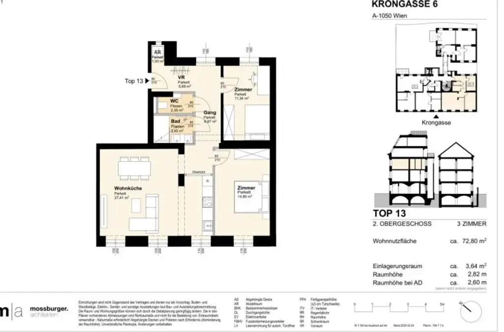 Krongasse! 3-Zimmer Altbau-Erstbezug in liebevoll saniertem Altbauhaus - Top13