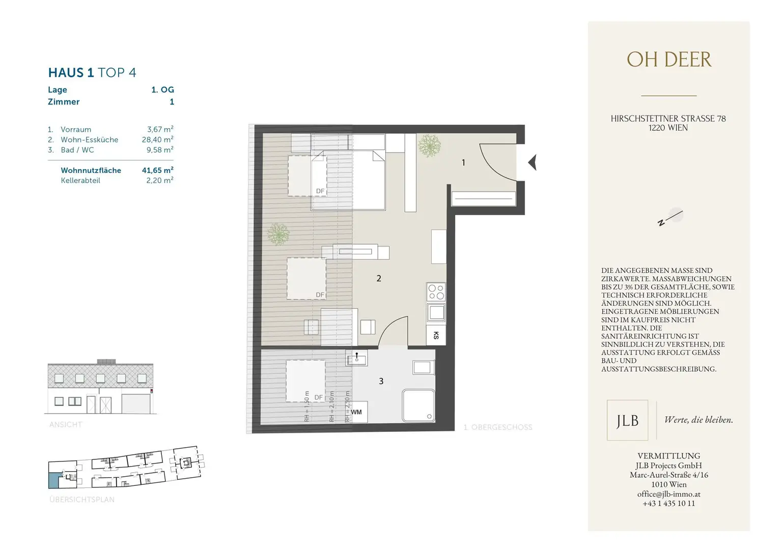 Grundriss Oh Deer – JLB