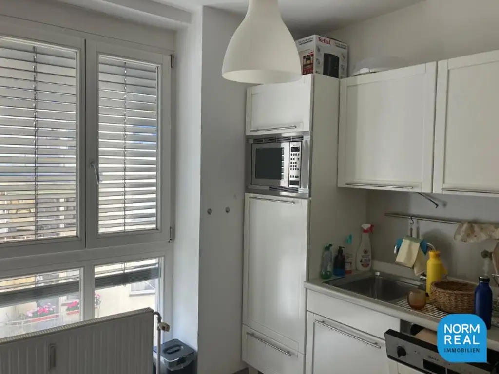 Gartenseitige Loggia Wohnung