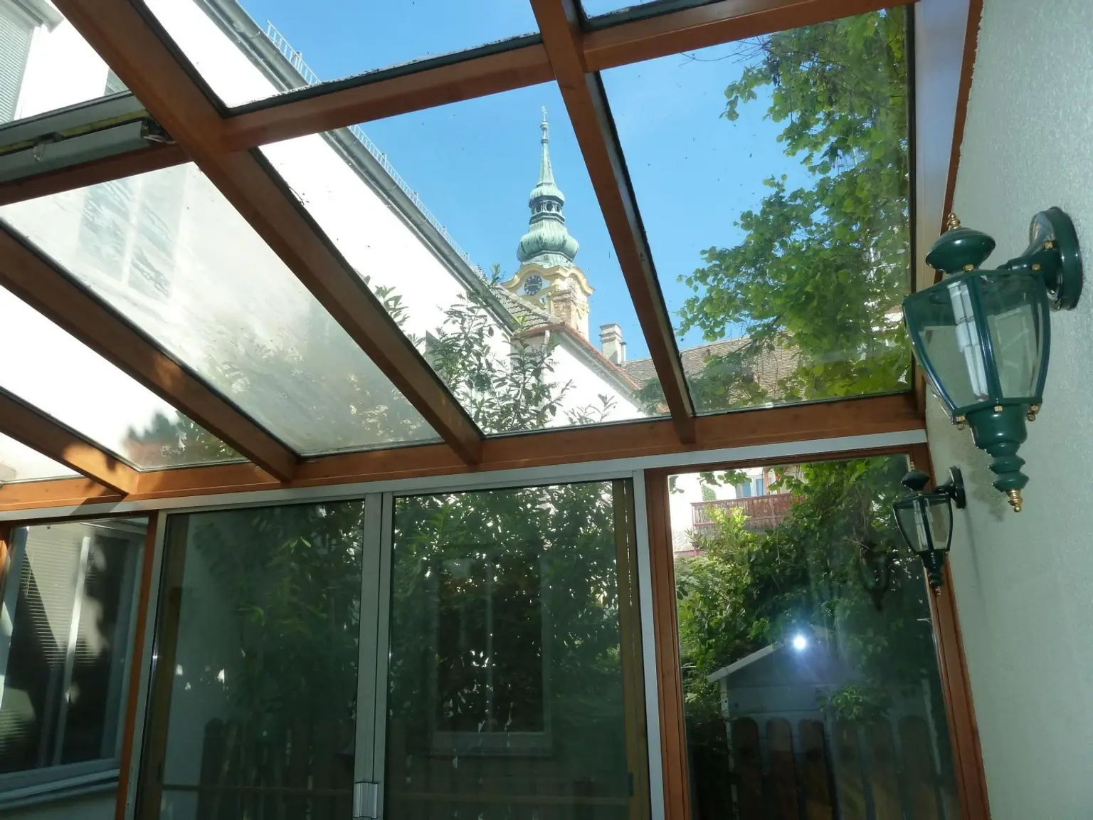 Aussicht Wintergarten MGW 2000 Stockerau