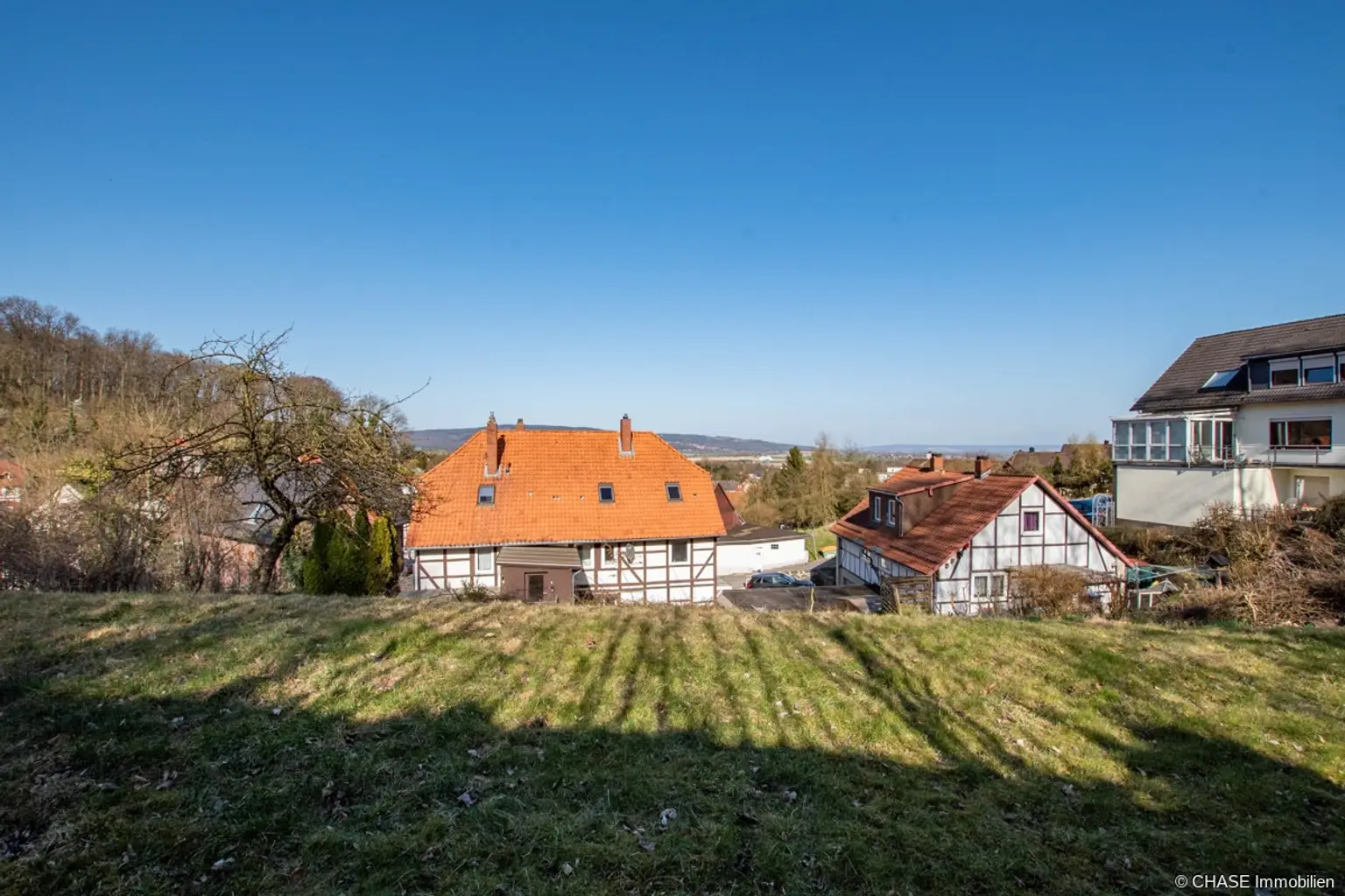Weitblick - oberster Punkt Grundstück Mitte
