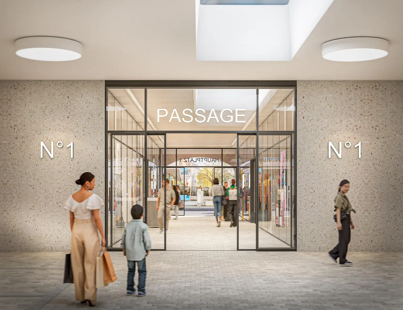 (c)2025 ZOOMVP_Bauwerk Hauptplatz 1 Schwechat_Passage_c01