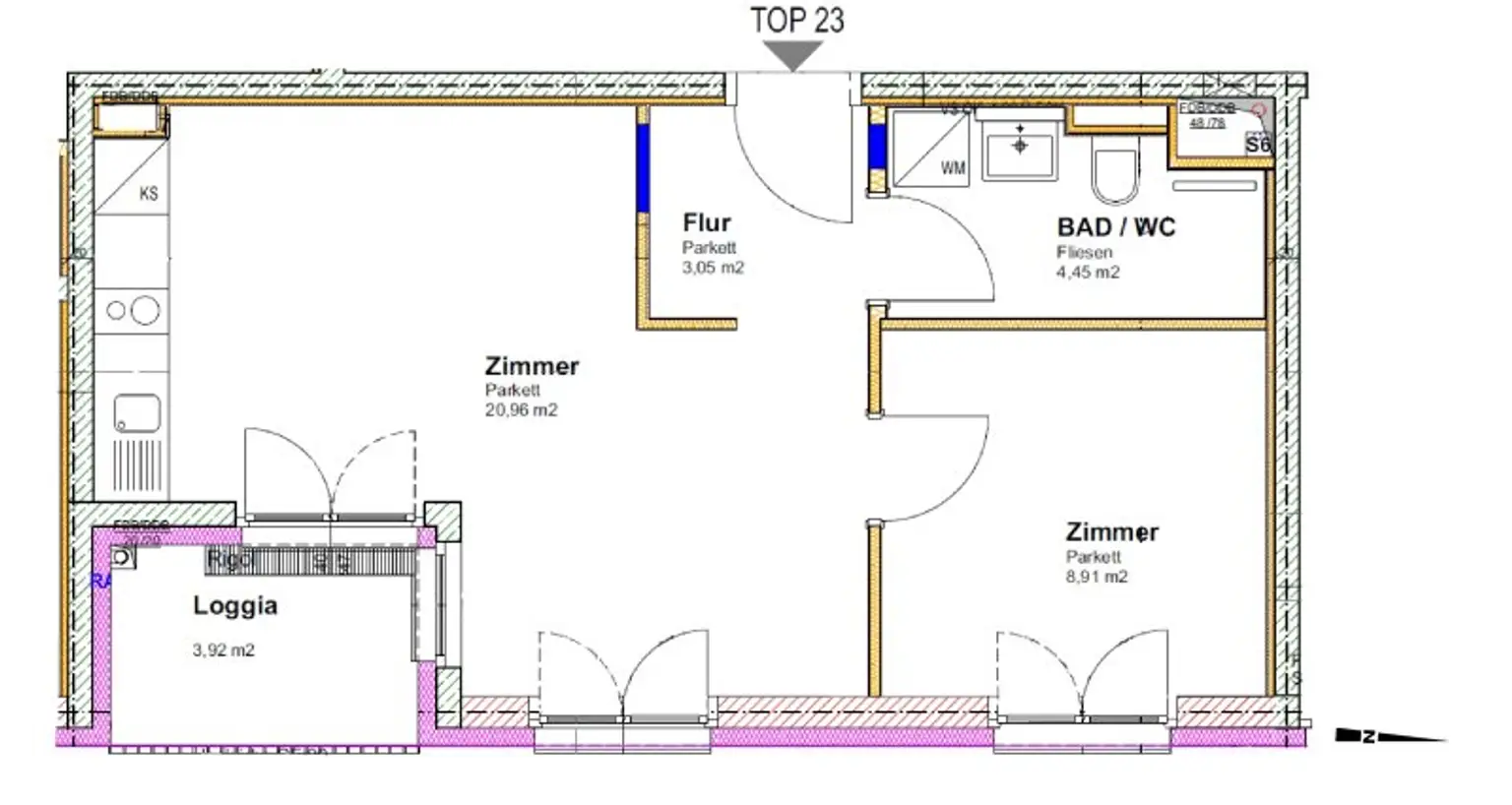 schöne 2-Zimmer Wohnung in ruhiger Lage mit guter Infrastruktur- nahe U4 Hietzing - ab 01.01.2026