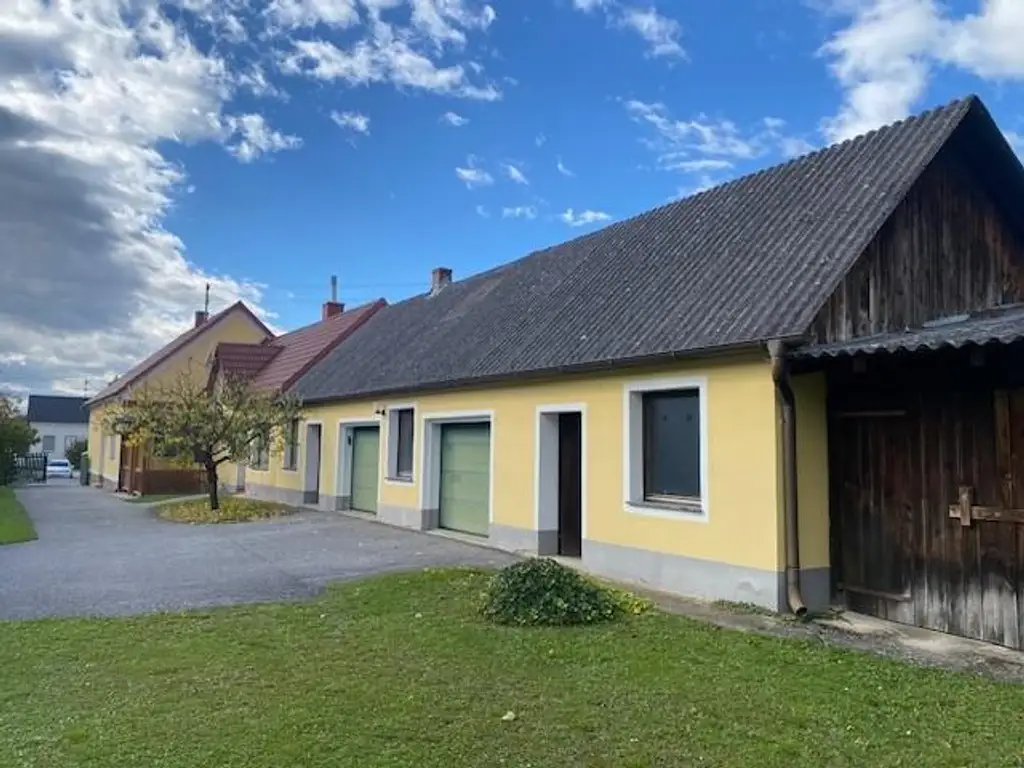Gepflegtes Haus mit Nebengebäude, Stadl, Garten & Ackerfläche im Südburgenland!
