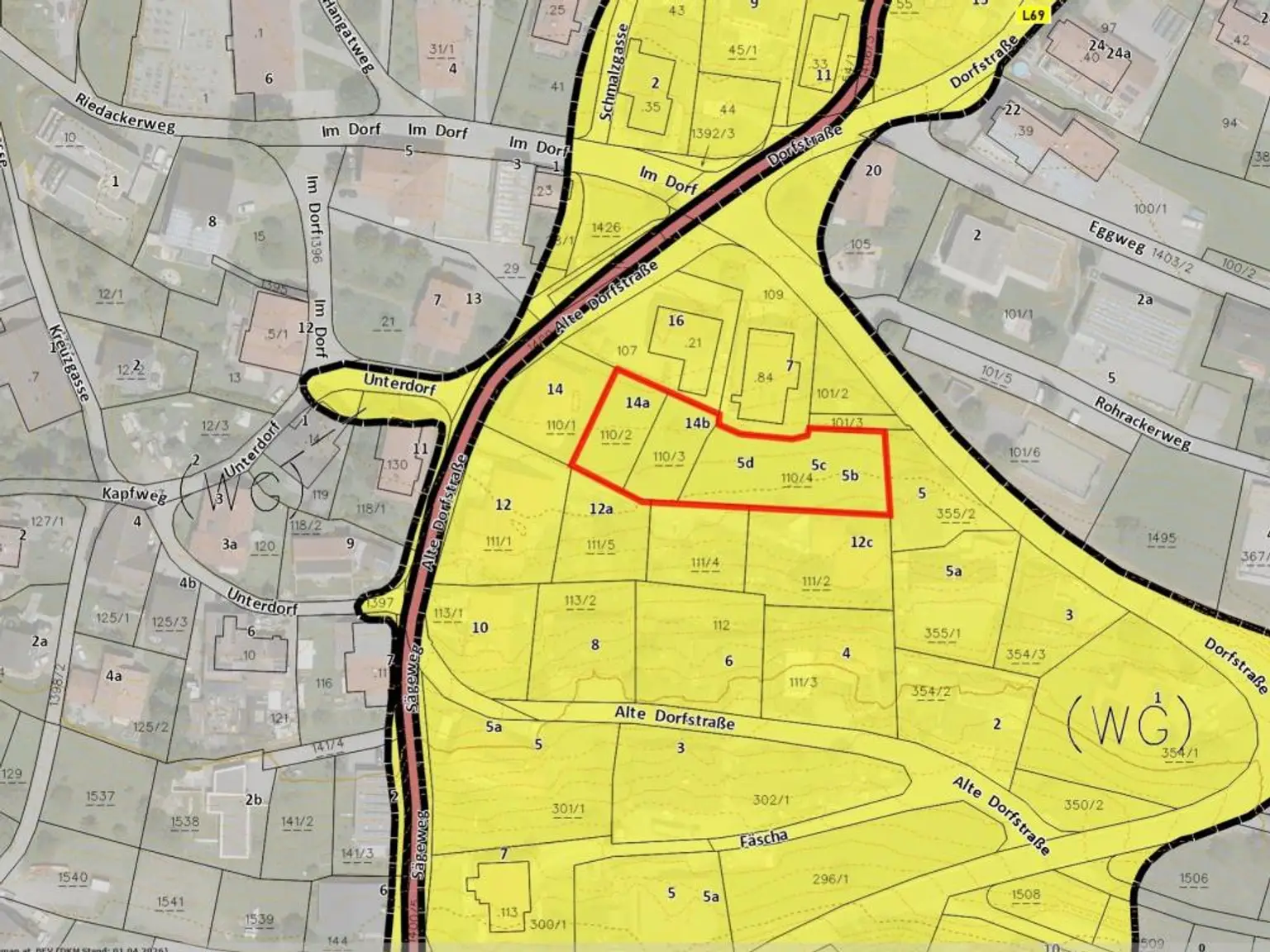 Gefahrenzonenplan
