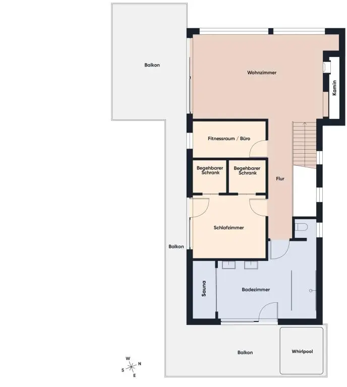 Grundriss ohne Maßstab OG