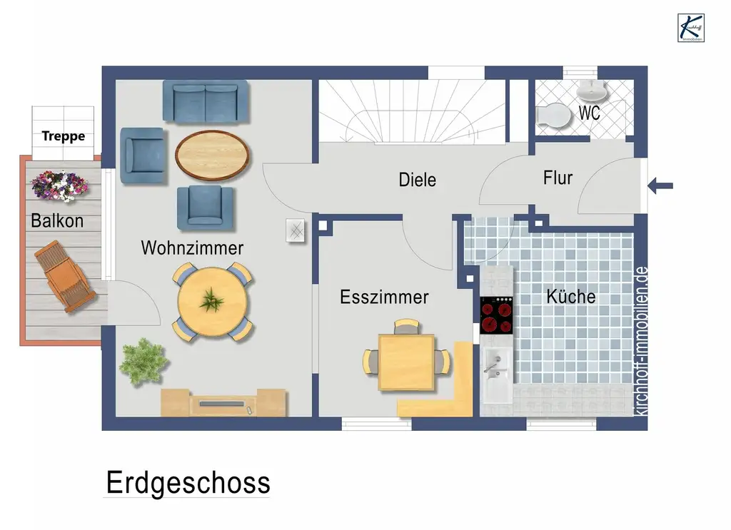 Grundriss Erdgeschoss