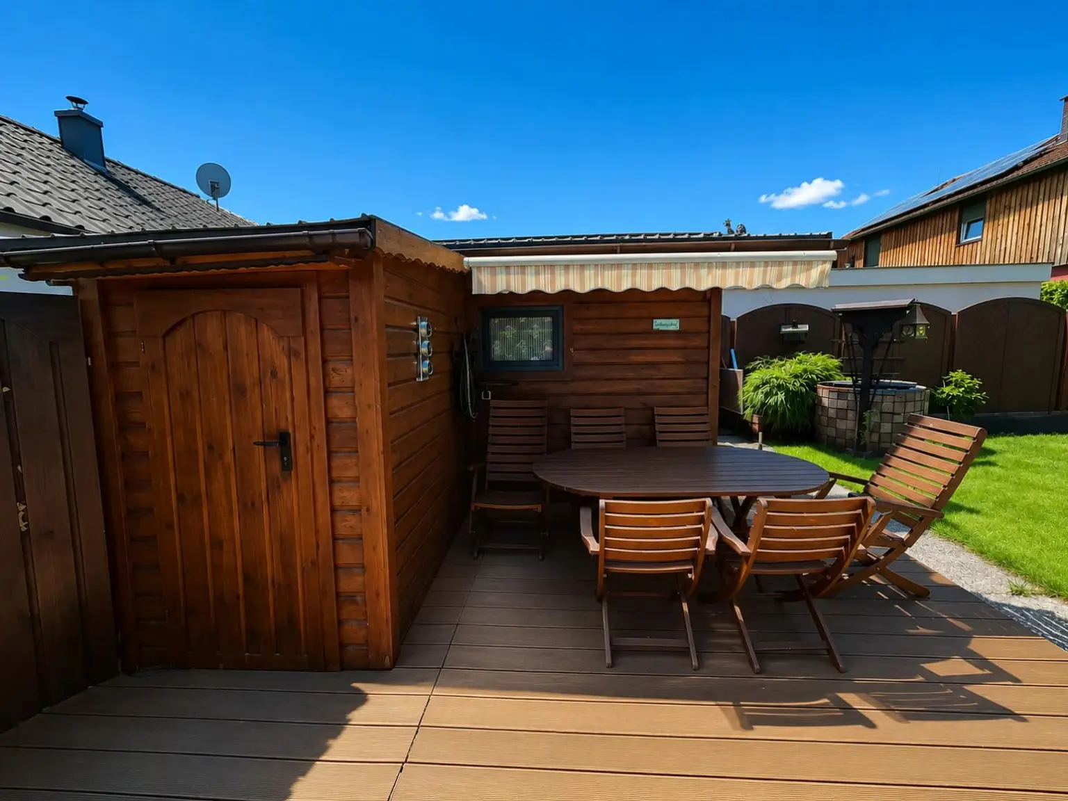 gemütliche Terrasse