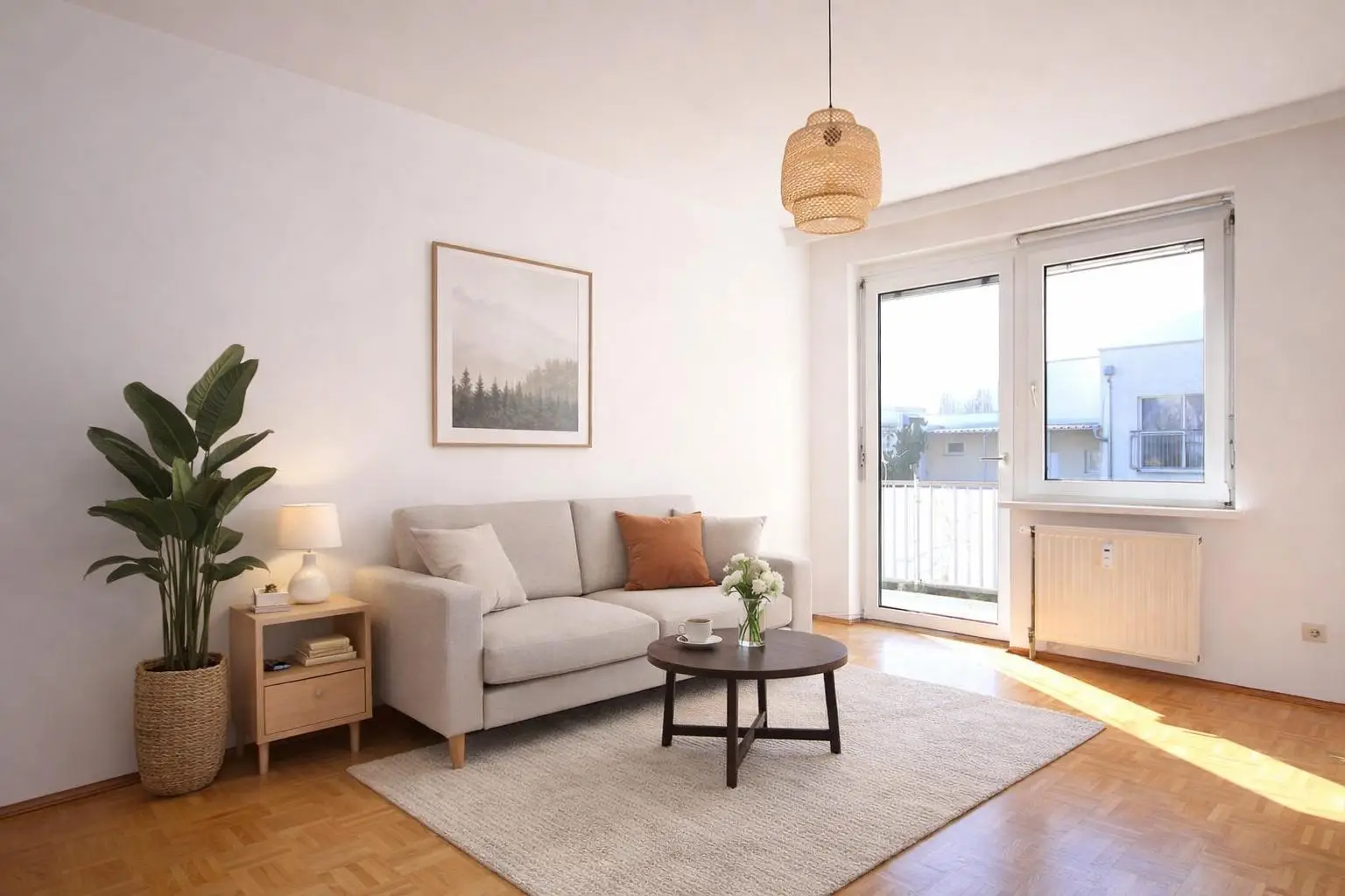 Einrichtungsbeispiel Wohnzimmer