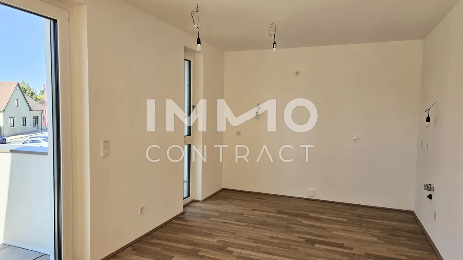 Lichtdurchflutete 2-Zimmer-Balkon-Wohnung im Erstbezug in traumhafter Anlage - provisionsfrei!