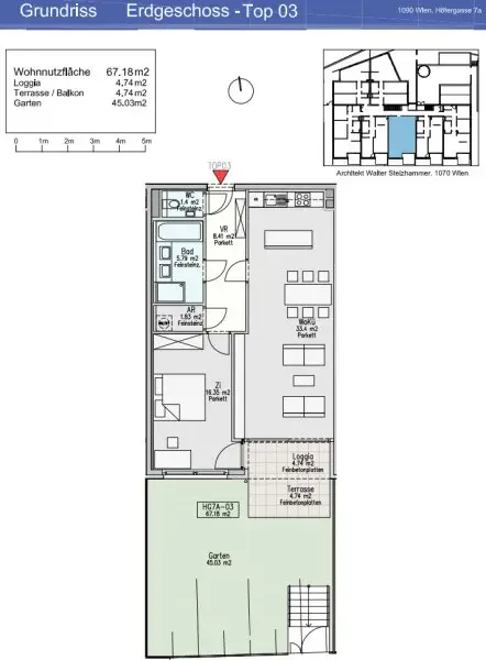 ++Provisionsfrei++ BESTLAGE, 2-Zimmer Neubauwohnung mit großem Garten!