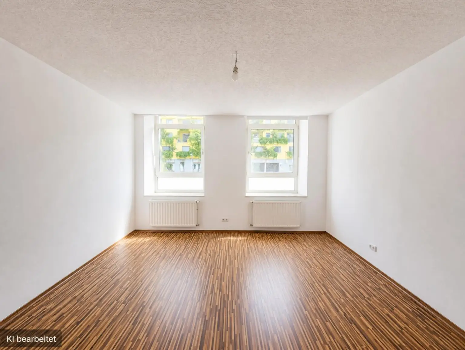 Wohnzimmer ETW 1020 Wien KI bearbeitet