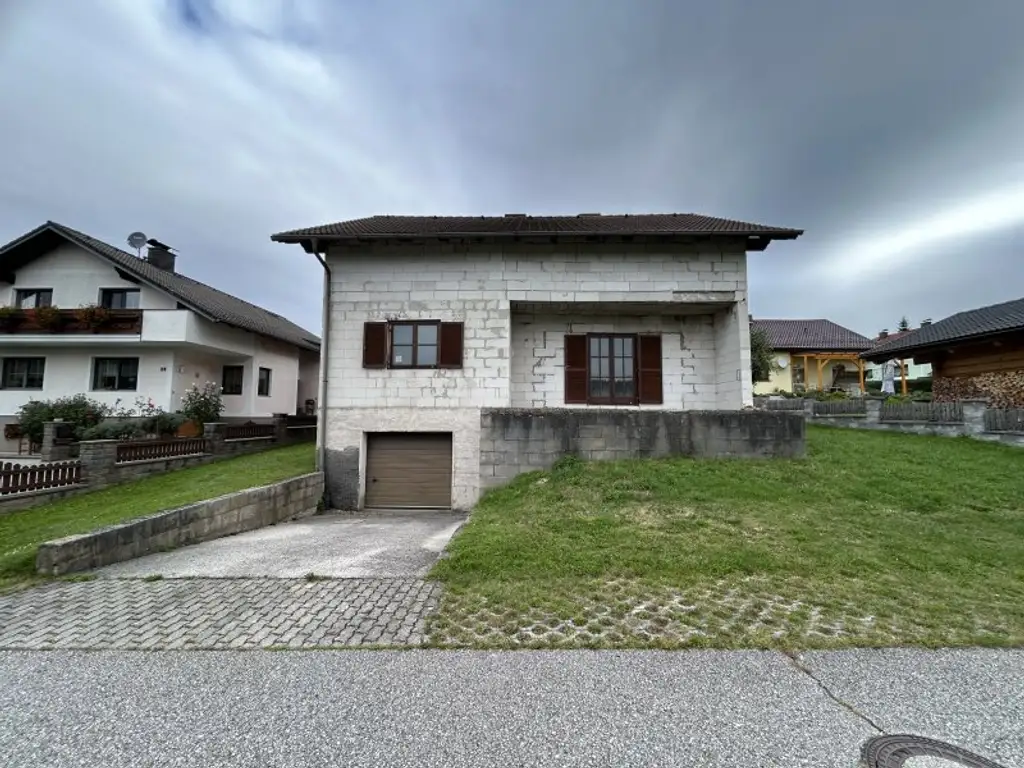 +++Einfamilienhaus als Rohbau – Freie Gestaltung in grüner und ruhiger Lage in Yspertal+++