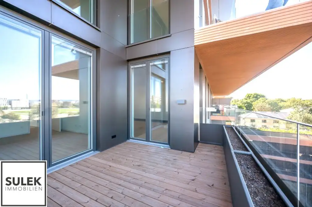Exklusiv Wohnen im Projekt Grünblick mit U2-Anbindung! 3 Zimmer Erstbezugswohnung inkl. Balkon, Poolnutzung, Fitnessraum, uvm.!