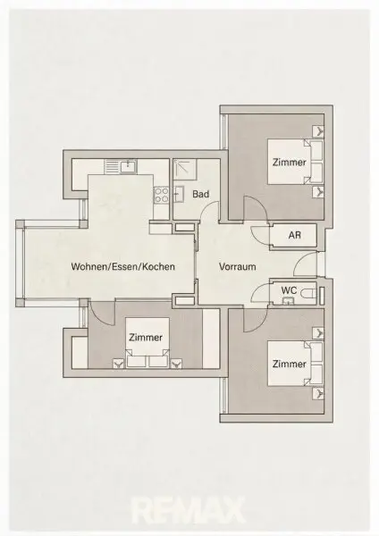 Grundrissplan