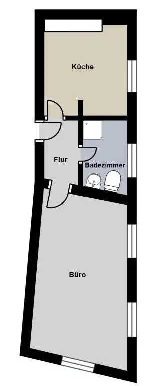 Grundriss ohne Maßstab - 1.OG