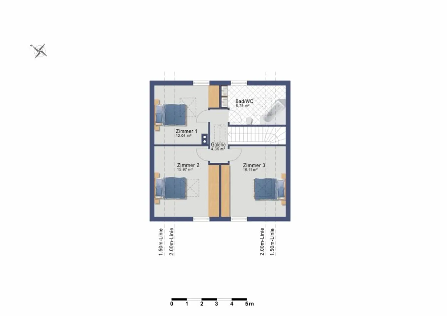 Ökologisch nachhaltiges Einfamilienhaus mit ERDWÄRME-Heizung in bester Lage von Bad Erlach