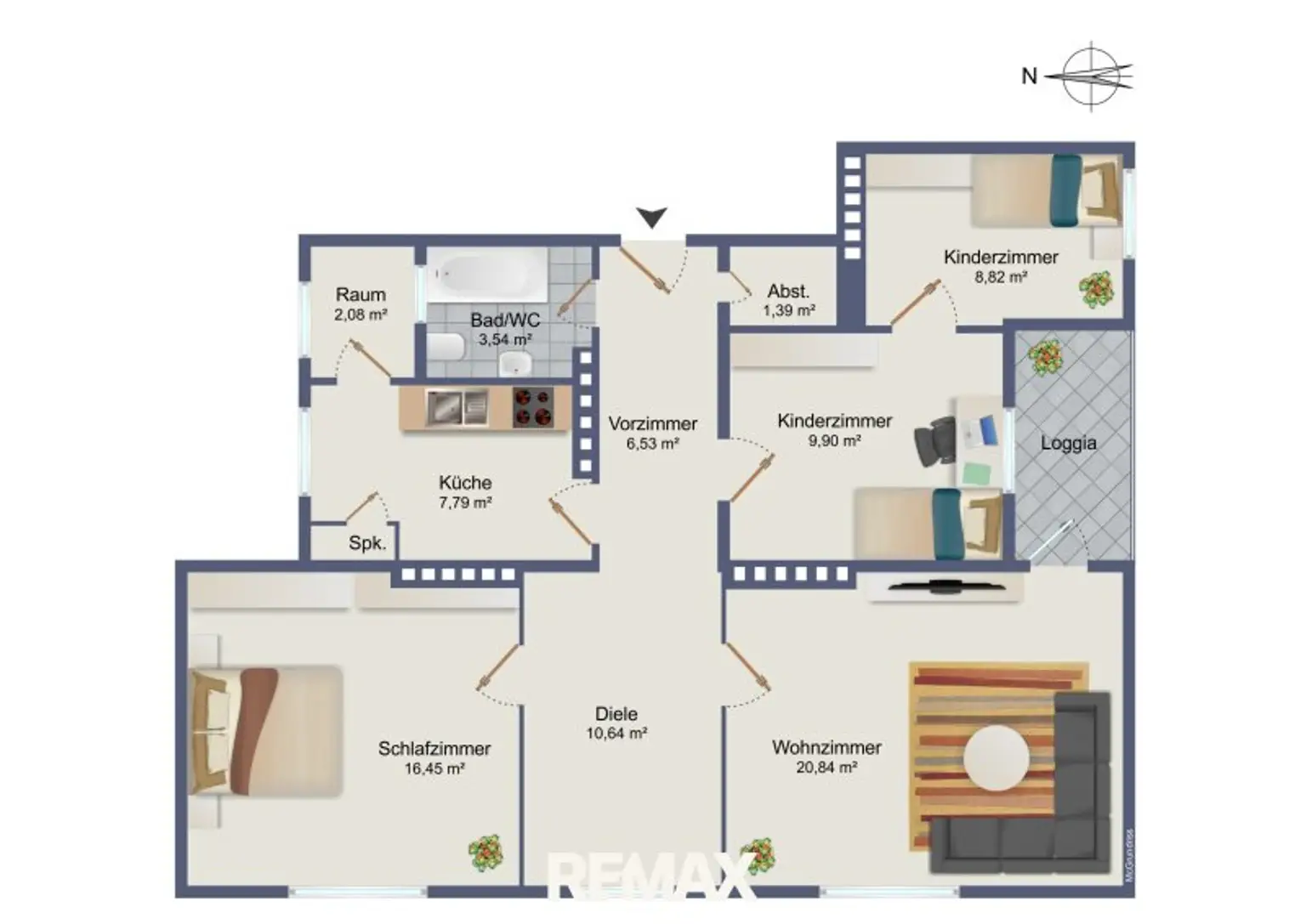 Grundrissplan