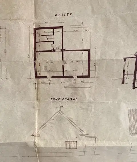Wohnen & Wertanlage - Einfamilienhaus mit großem Garten/Baugrund in Olbendorf