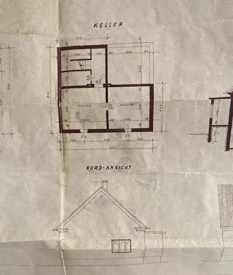 Wohnen & Wertanlage - Einfamilienhaus mit großem Garten/Baugrund in Olbendorf