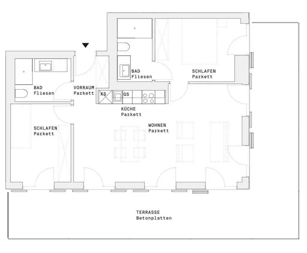 DC-FLATS: High-End-Apartment bei der UNO-City!! ERSTBEZUG!!