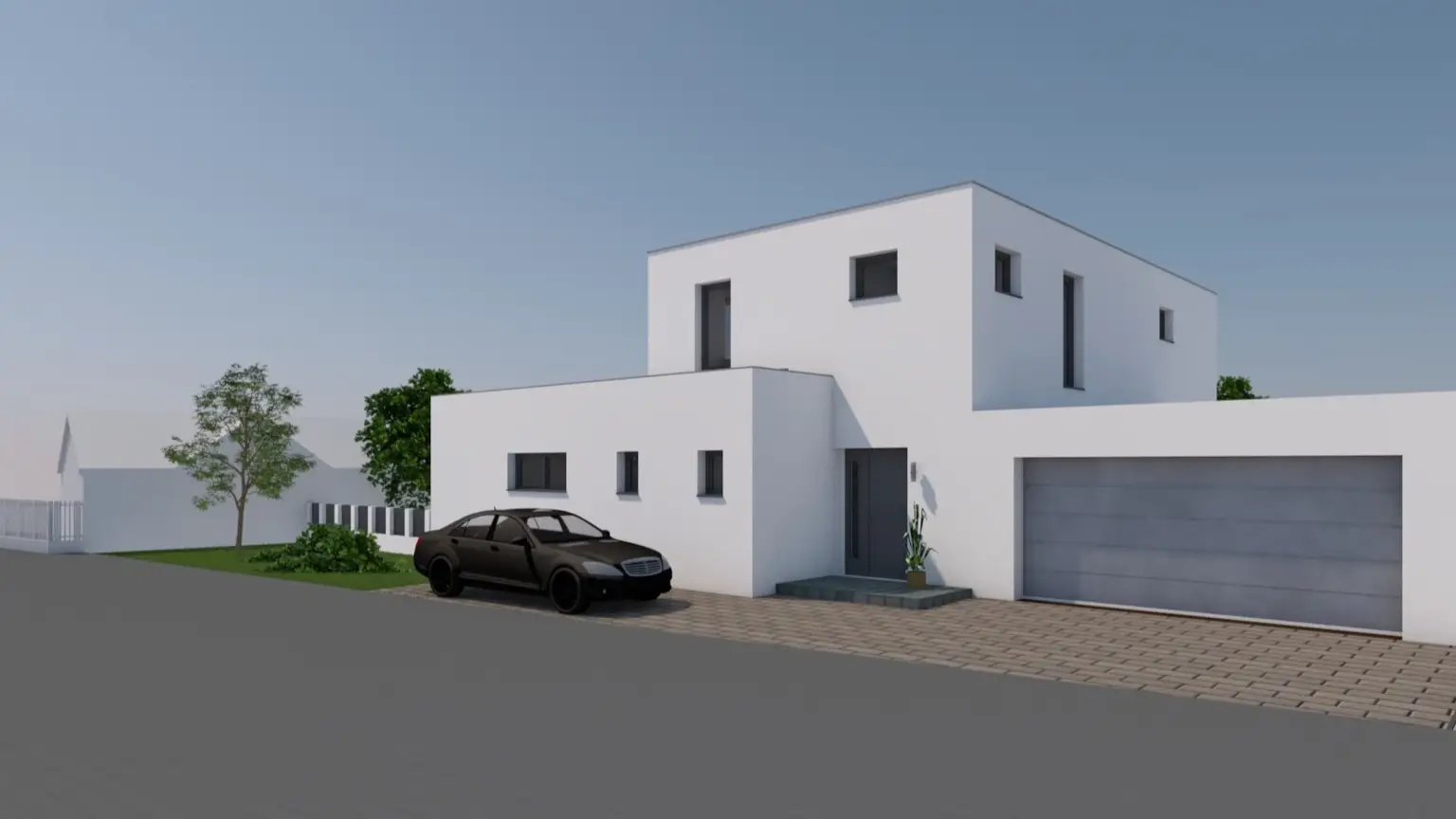 Musterhaus Langenzersdorf  - Eingang 2