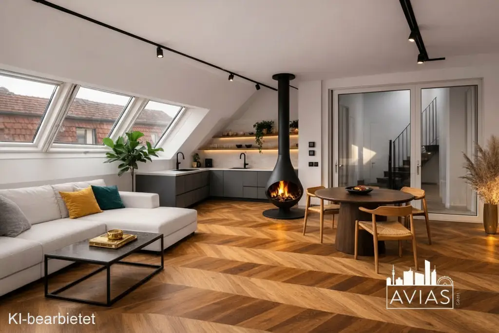 Exklusives Dachgeschoss mit großer Terrasse nahe Schönbrunn – Erstbezug mit hochwertiger Ausstattung