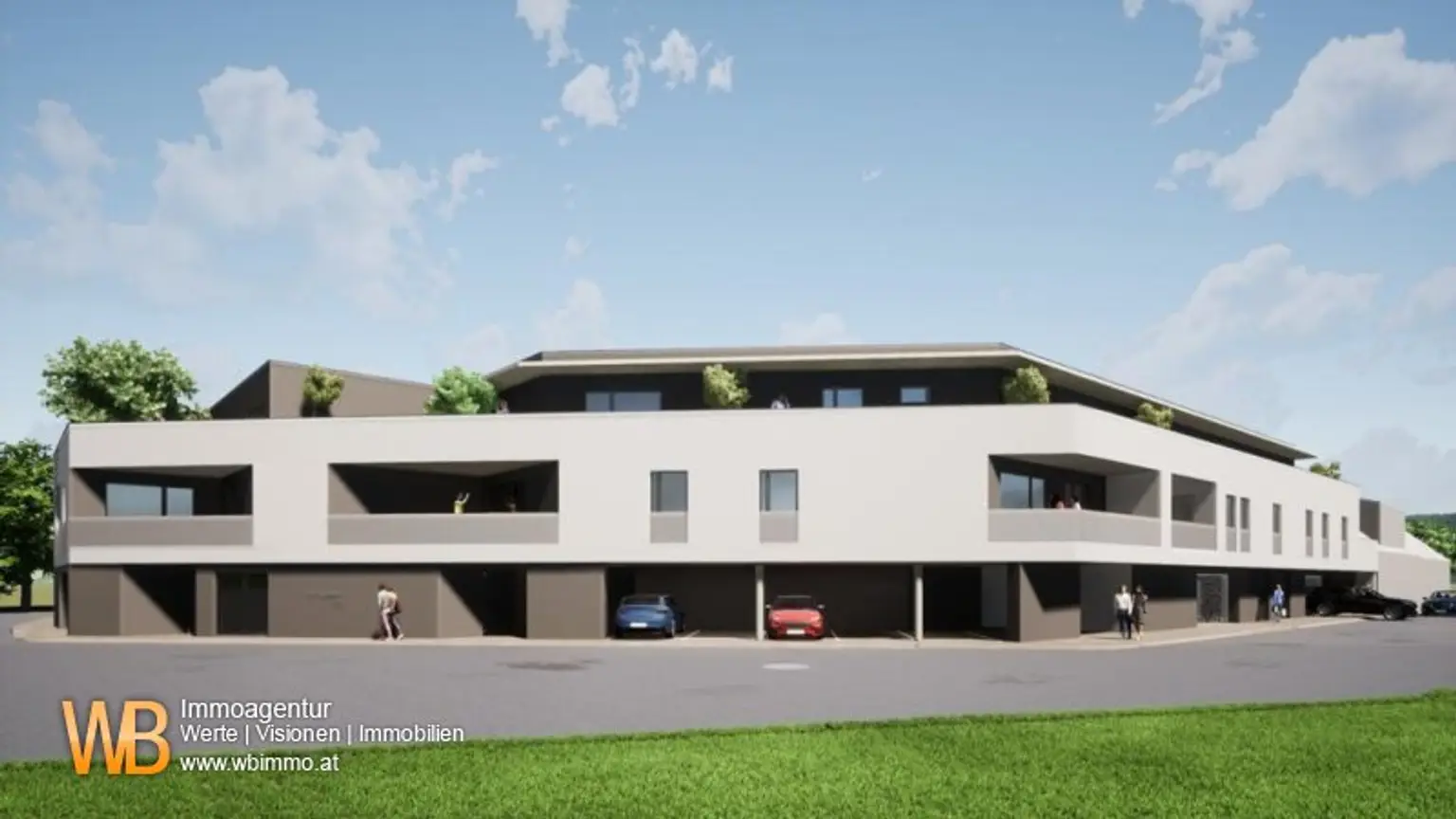 Fast Fertig!! 103m² Sonniger Erstbezug mit Terrassen auf beiden Seiten der Wohnung