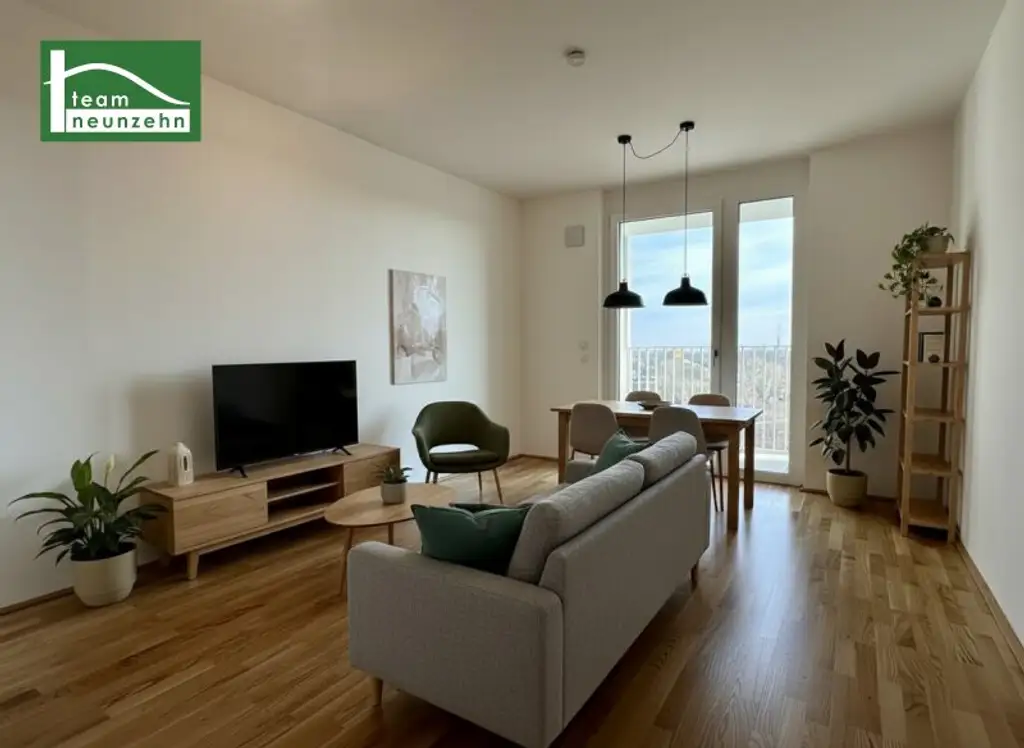 EFFENBERGPLATZ – WOHNGENUSS NAHE DER DONAU – VIELE EXTRAS ZUM WOHLFÜHLEN