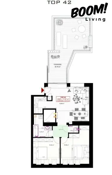 Exklusiver Erstbezug //  Hochwertige Dachgeschosswohnungen mit Fernblick & Terrassen – Erlachgasse, 1100 Wien