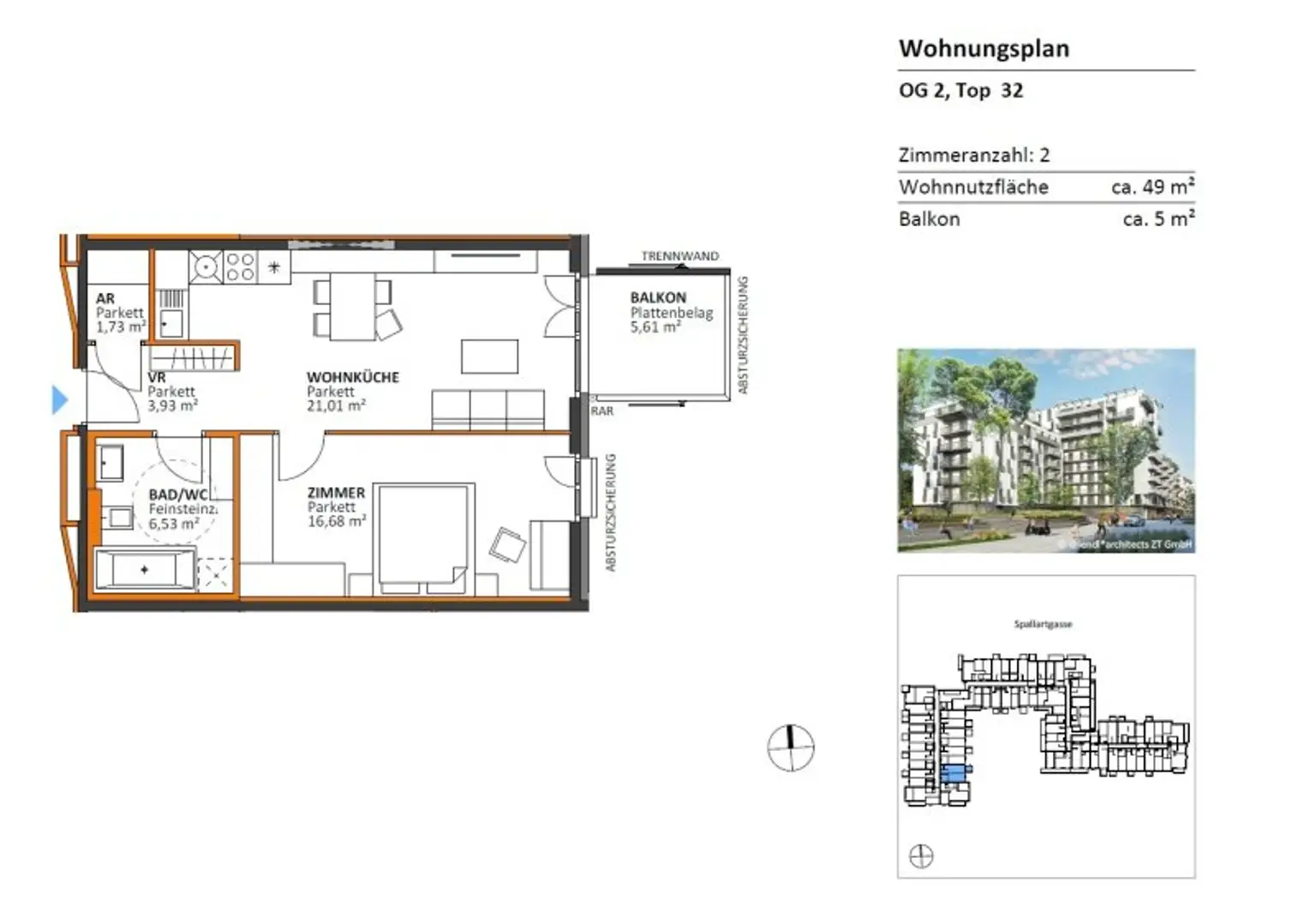 Tolle 2-Zimmer Wohnung umgeben von Grün in begehrter Lage - THEOS Willkommen im Park - ab 01.02.2026