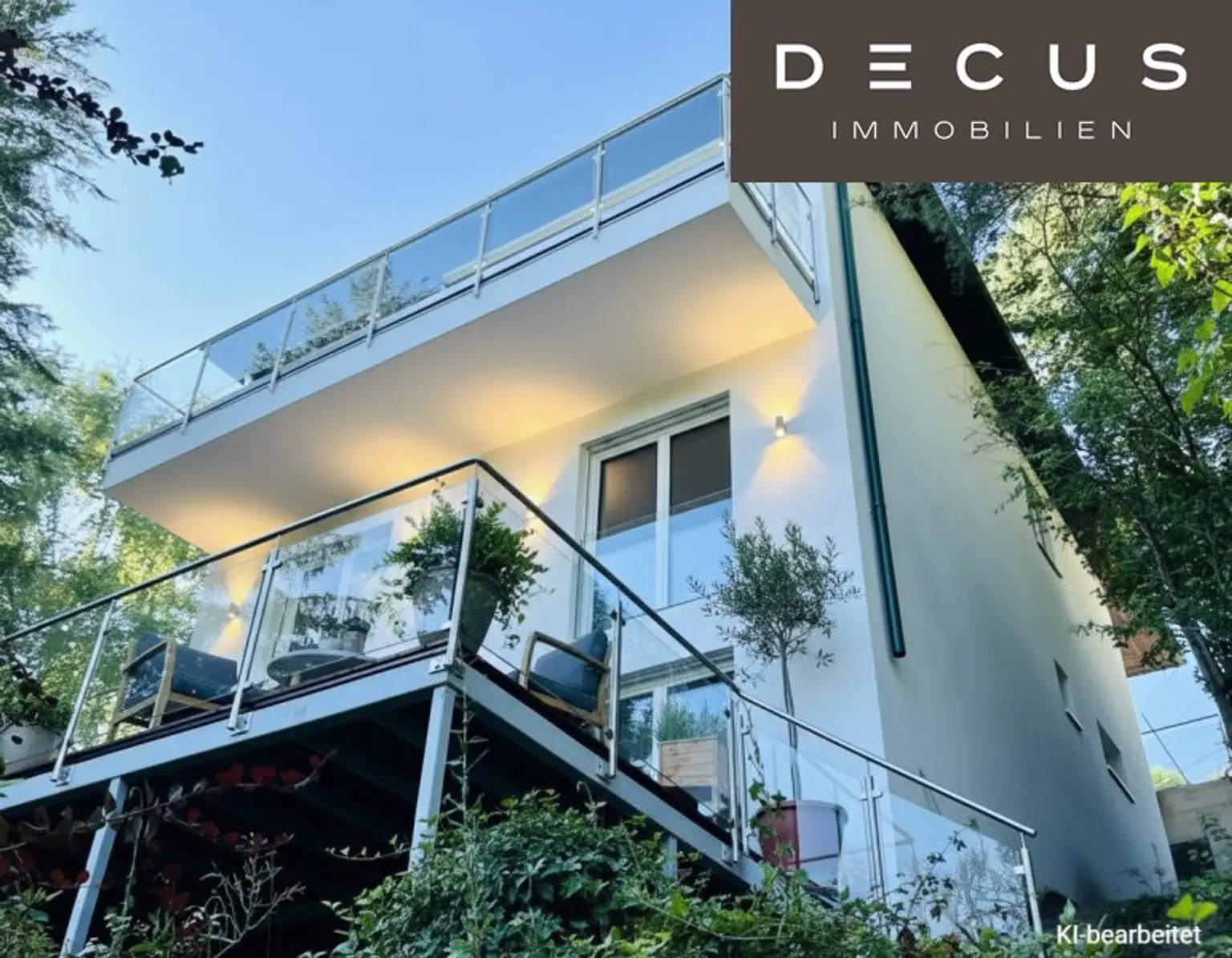 EINFAMILIENHAUS IM GRÜNEN - WALDIDYLLE IN WIEN - TERRASSEN GARTEN STELLPLATZ