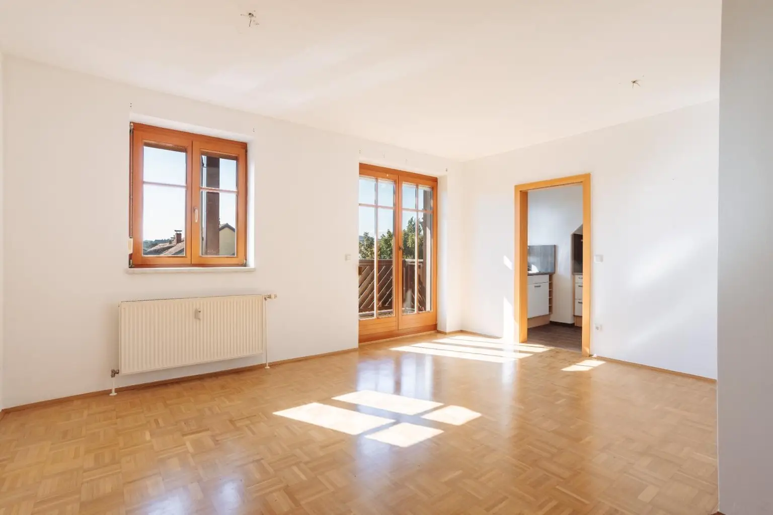 8435 Leitring/Leibnitz: Lichtdurchflutete Wohnung mit Westbalkon in ruhiger Stadtrandlage
