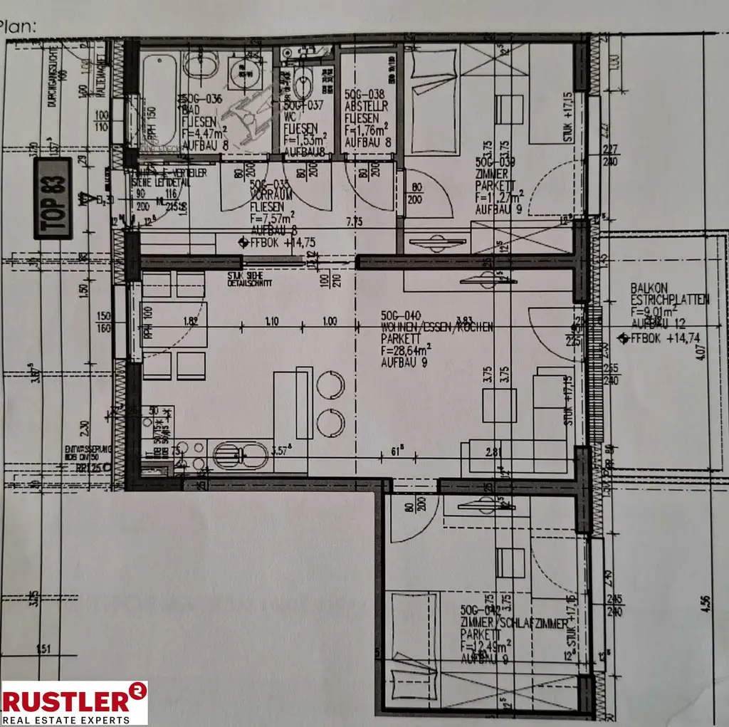 Plan inkl m2