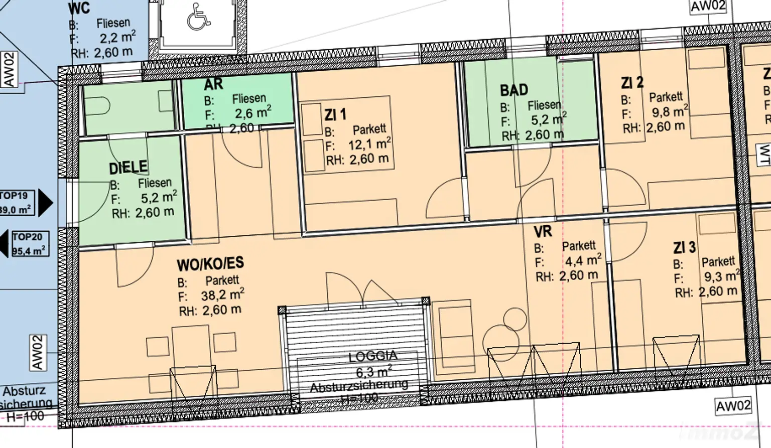 Maisonettewohnung in Frohnleiten, Neubau, Provisionsfrei für Käufer - Top 19