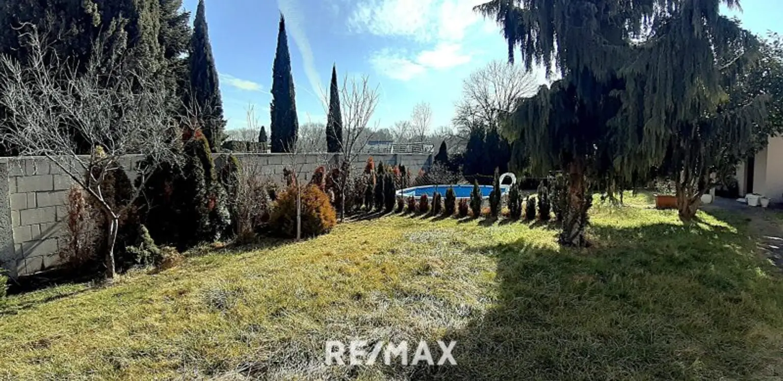 Fernblick in de Garten, unverbaubar