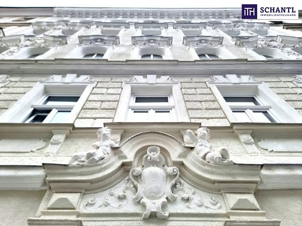 Anschauen und einziehen! Entzückende Altbauwohnung in ruhiger Seitengasse! Tolle Raumaufteilung + Loggia möglich + Perfekte Infrastruktur! Jetzt zugreifen!