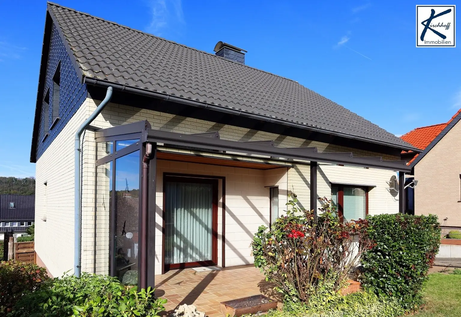 überdachte Terrasse