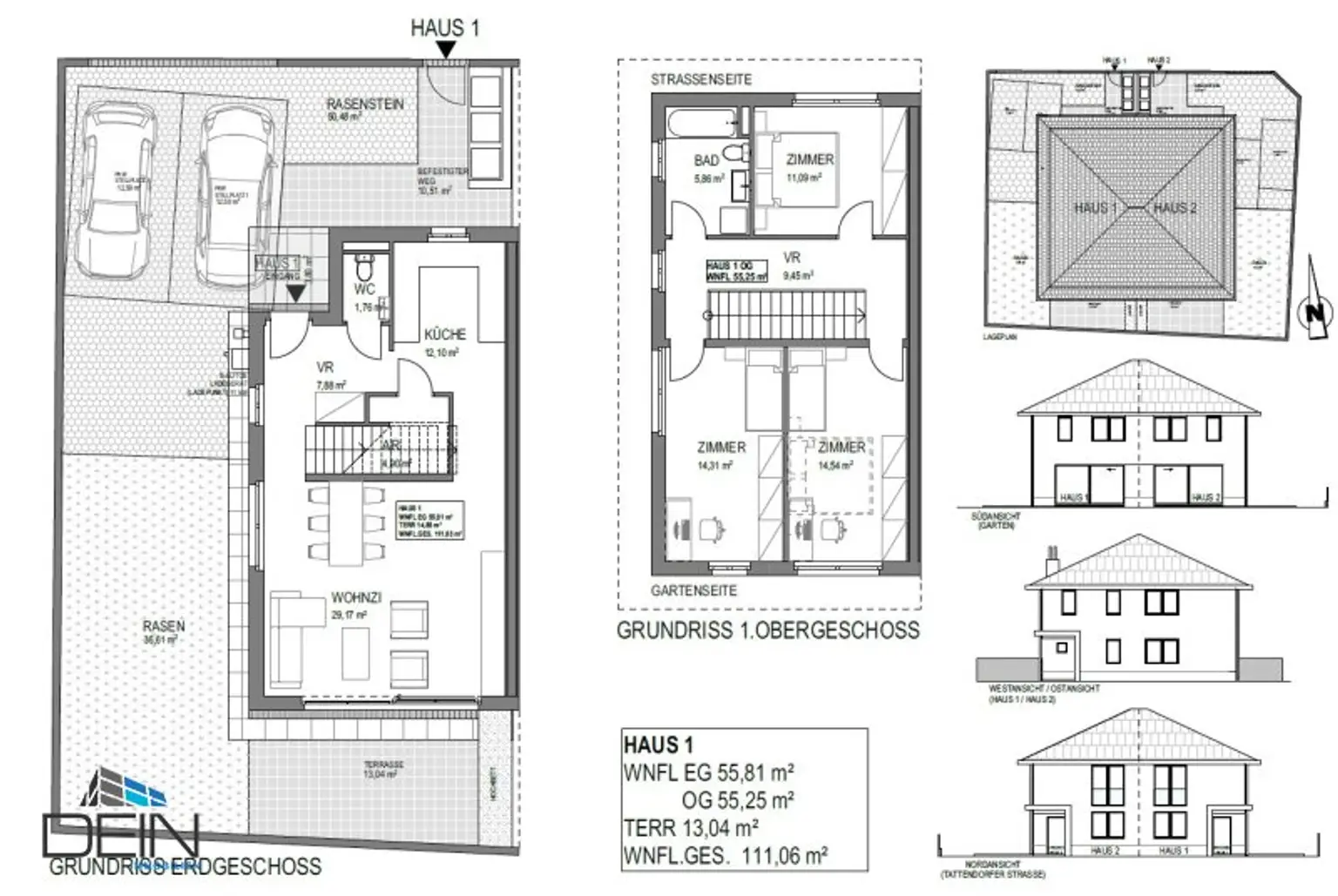 NEU! TRAUMHAFTE 4 ZIMMER DOPPELHAUSHÄLFTE MIT EIGENGARTEN NÄHE ZENTRUM UND BAHNHOF!