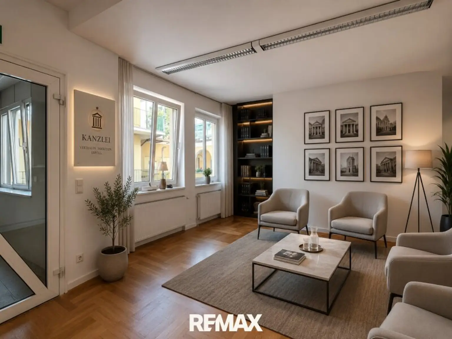 Empfangsbereich KI Visualisierung