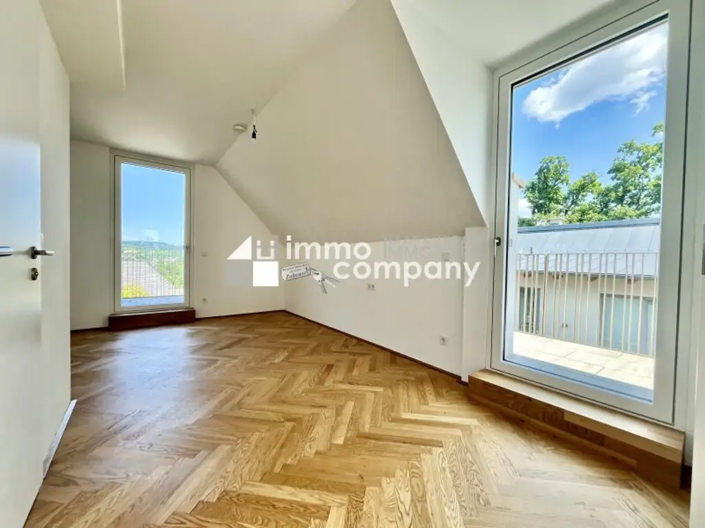 Moderner Luxus in Grünlage mit Fernblick über Wien - Erstbezug