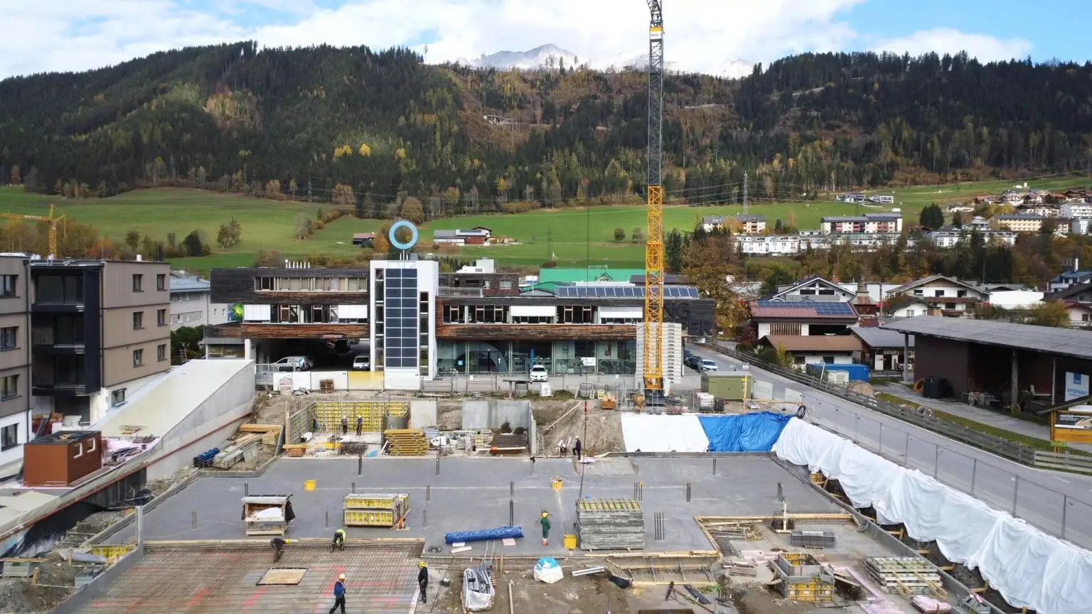 Baufortschritt 22.10