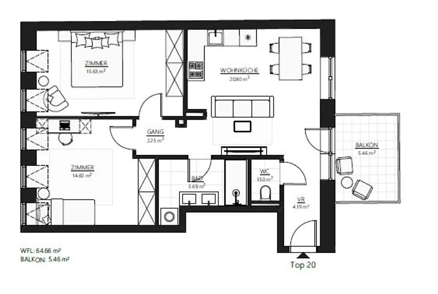 Wohnungsplan
