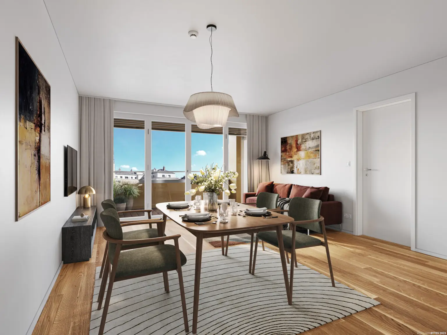 Directly at the main train station: Commission-free + Completion in October