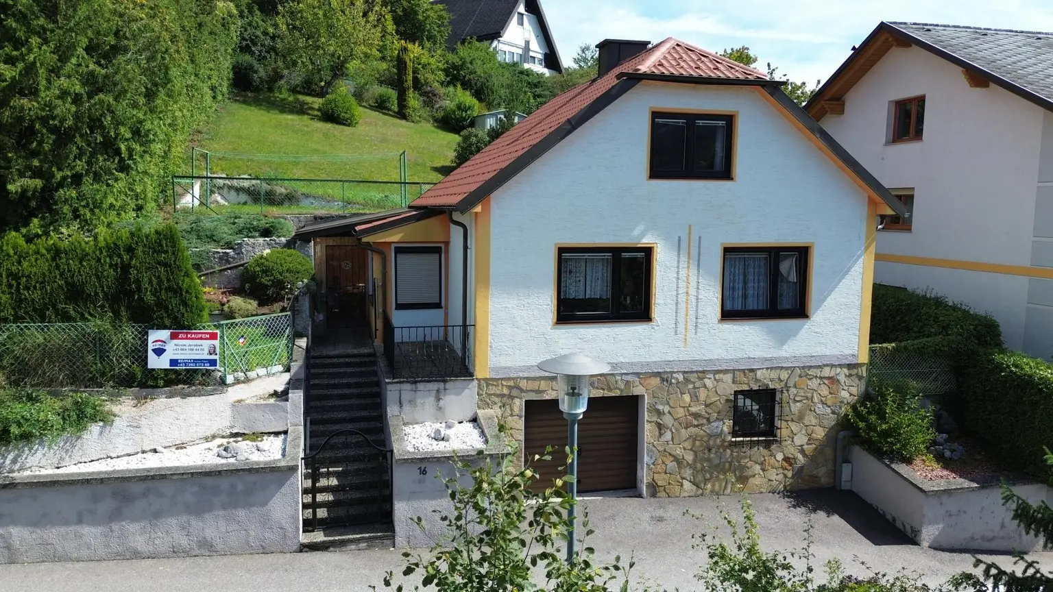 Einfamilienhaus mit idyllischem Weitblick ins Grüne