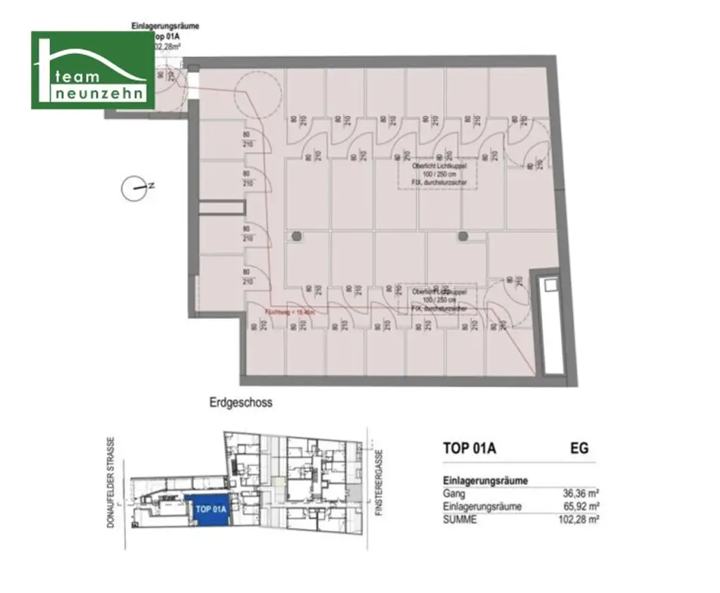 Exklusive Geschäftsfläche in begehrter Lage - Nähe U1 Kagraner Platz