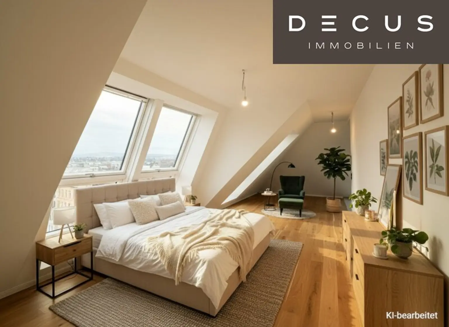 Schlafzimmer - KI bearbeitet