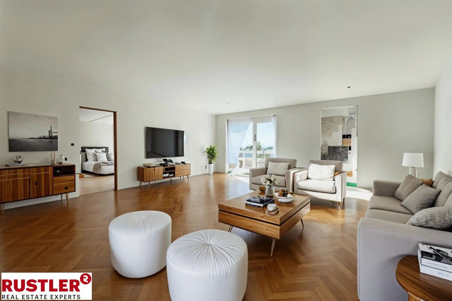 westseitige 3 Zimmerwohnung mit Balkon