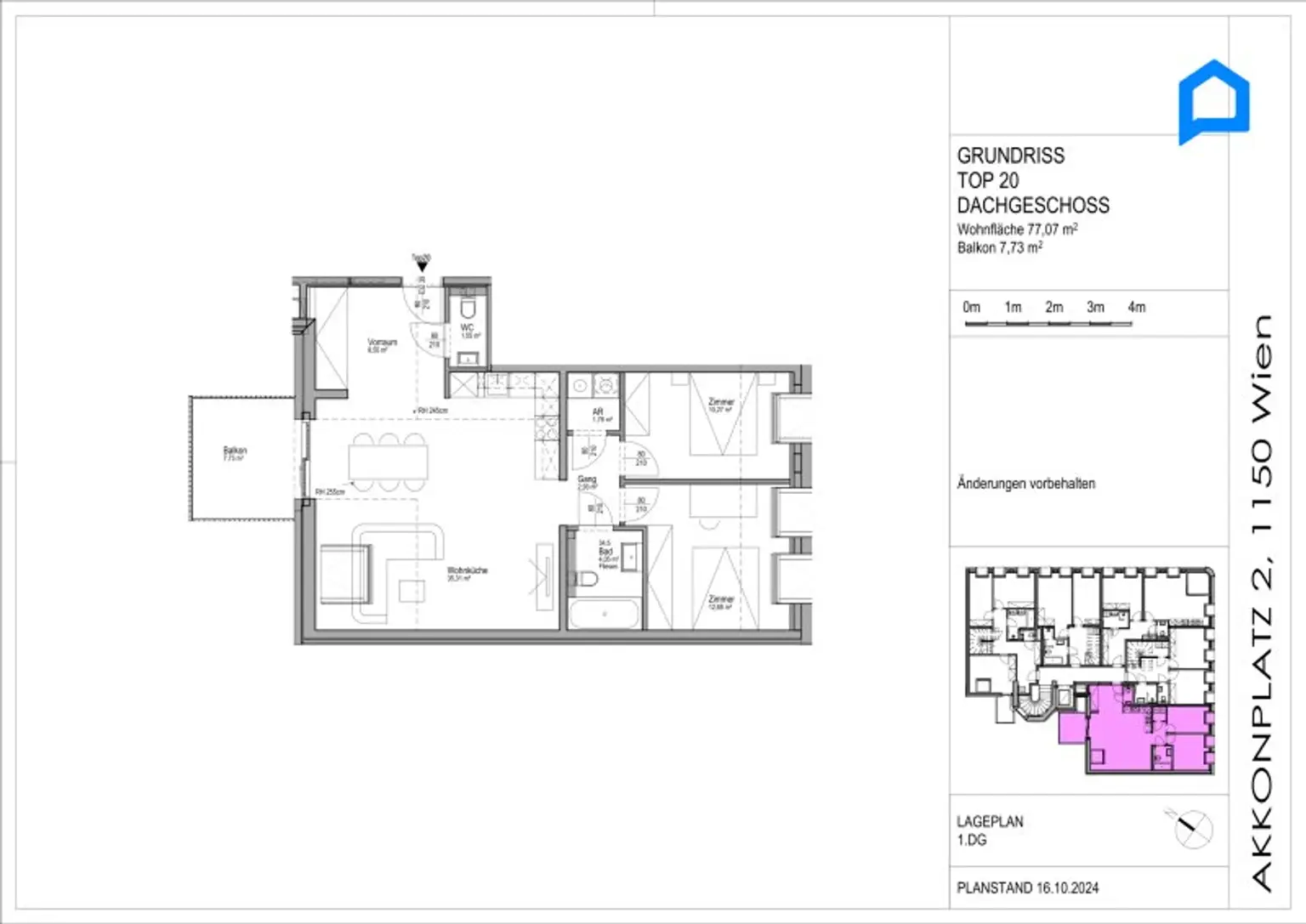 Schönbrunnblick-Gloriette, ERSTBEZUG, JETZT einziehen! Dachgeschoss NEU mit modernster Ausstattung148m² Wohnfläche, 4 Zimmer plus Nebenräume, auch Altbau Etagen-Wohnungen, teilweise Kurzzeitvermietung möglich !