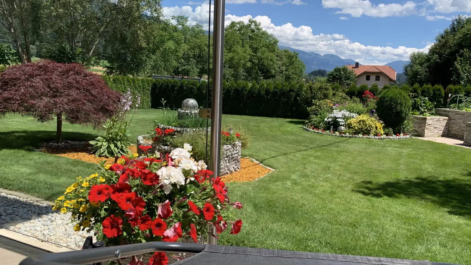 perfekte Gartenanlage